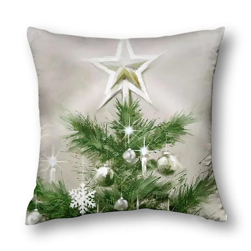 Upgrade Your Living Room Decor With Festive Spirits Christmas Decoration Cushion Cover Home Decor 40x40 45x45 50x50 60x60