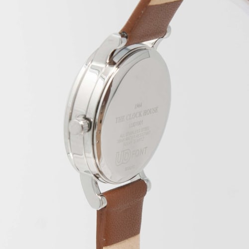 THE CLOCK HOUSE Universal Design Solar Women's Watch LUD1001-WH3B