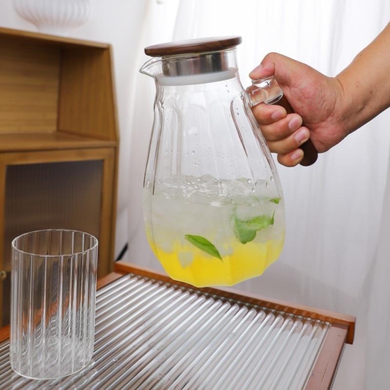 Cold Water Bottle for Household Use High Temperature Resistant Large Capacity Hospitality Water Cool Boiled Water Transparent Cold Water Bottle