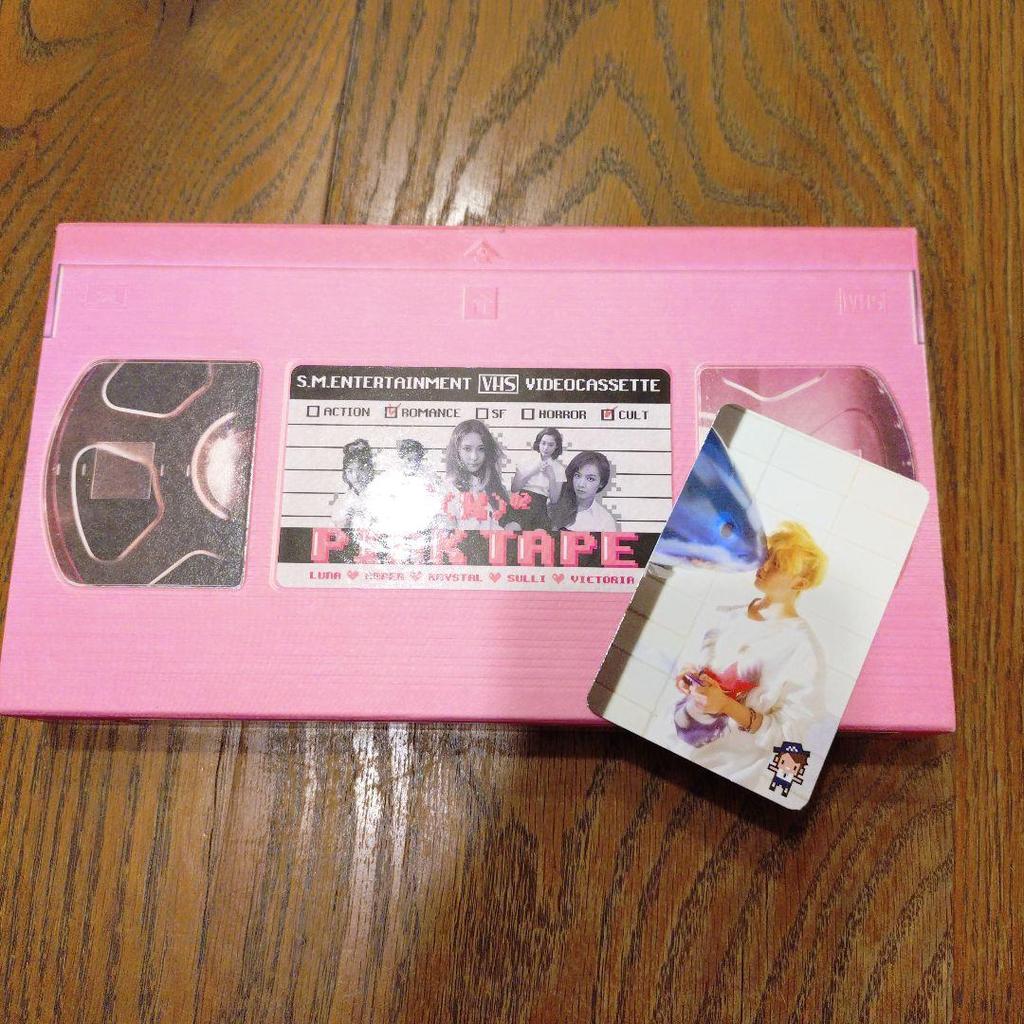 [USED] f(x) / PINK TAPE - Good condition with trading card