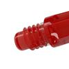 CUESOUL ROST 77 Transparent Set of Clear Red Flights with Yellow Large Size One-Piece Flights, Standard, 3, Logo, (CS-77-XB4T-L)