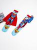 3D Cartoon Girl Knee-High Socks - Free Size for Kids