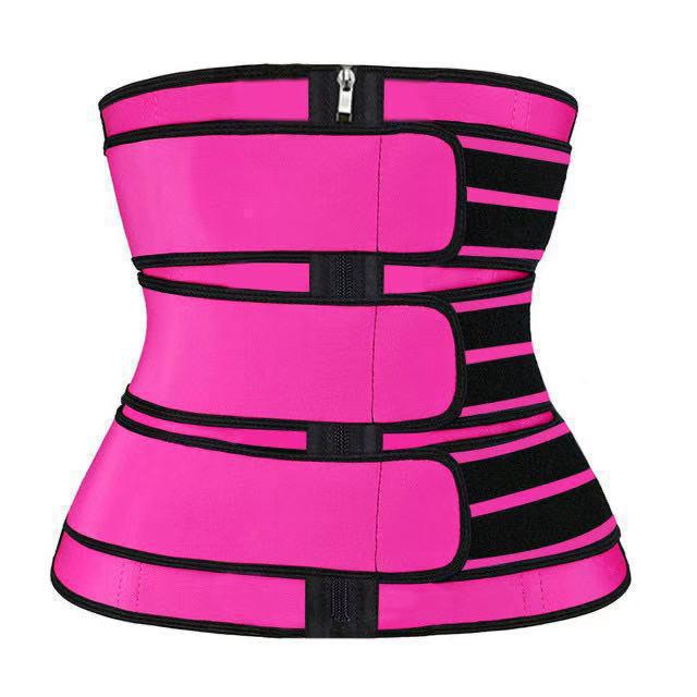 Women's Neoprene Waist Trainer - Zipper Tummy Control Body Shaper for Sports and Beauty