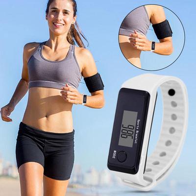 Relógio Contador de Passos Smartwatch para Esportes À Prova d'Água Calorias Distância Pedômetro Rastreador de Atividade Inteligente Portátil para Mulheres Homens
