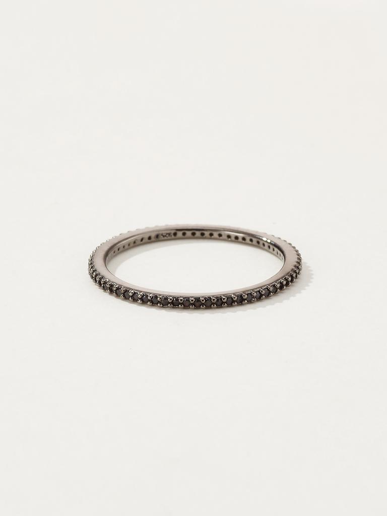 Findelise 925 Black Spinel Ring (Small)
