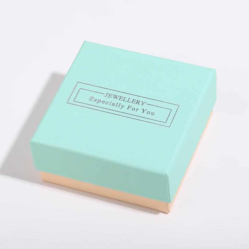 Straight Hair Creative Jewelry Heaven and Earth Cover Gift Box Necklace Bracelet Jewelry Packaging Box Pull-out Pearlescent Gift Box
