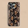 Luxury Snake Skin Texture Phone Case for Xiaomi Redmi Note 14 13 12 11 S Pro Plus 4G 5G Colorful Printing Cover Cover Cellphones