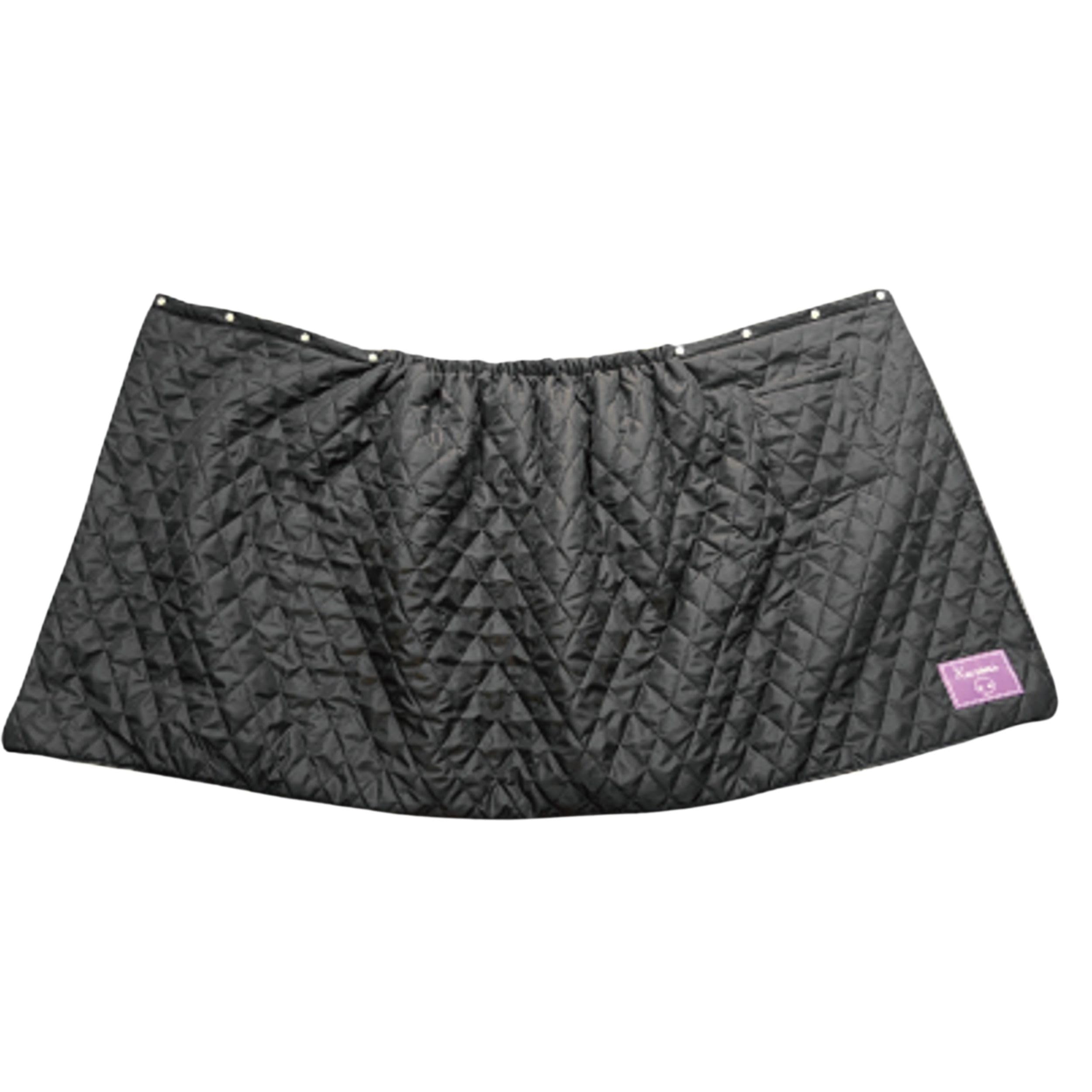 

Hatayama Shoji Quilted Flannel Waist Blanket, Kuromi, H67 x W148cm (66202389)