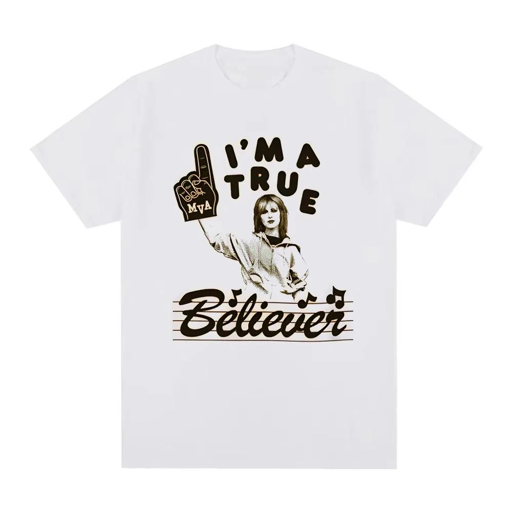 

2026 Summer True Believer Mustard TShirt Hayley Williams Fans High Quality Comfortable Tees Singer Graphic Printing Round Neck S