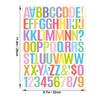 1.5 Inch Vinyl Letter Stickers Self Adhesive for Scrapbooking Card Making Party Decor Craft Supplies