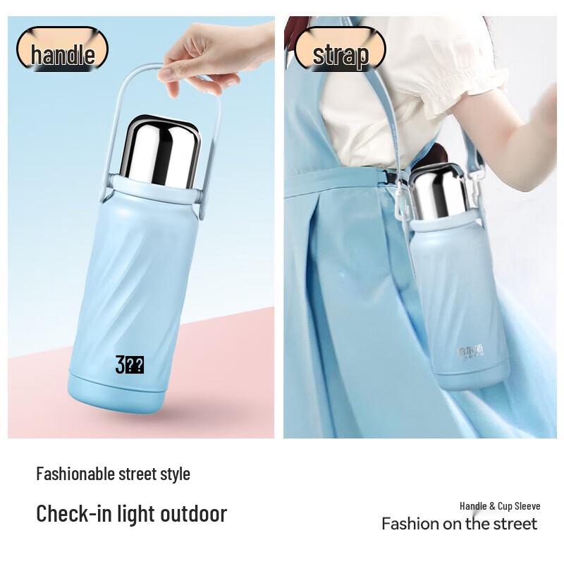 Haers 316 Stainless Steel Large Capacity Insulated Water Bottle