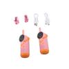 1 Pair Wireless Kids Video Intercom USB Rechargeable Handheld Talker Intercom 48 Hours Playtime with LED Flashlight for