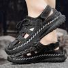 Large size sandals summer new outdoor breathable lightweight foot shoes men's travel mountaineering wading cave shoes