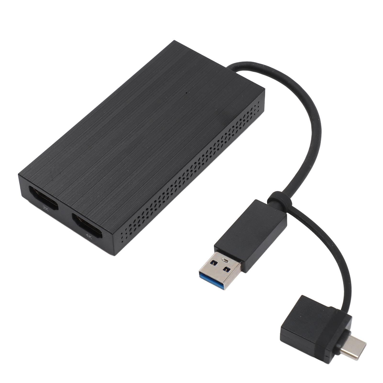 

Адаптер USB 3.0 для Dual HD Multimedia Interface Professional Plug and Play Type C для 2K 4K HD
