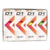 Honma BT2201 Soft Ionomer Distance Golf Balls 12 Pack Multi-Color