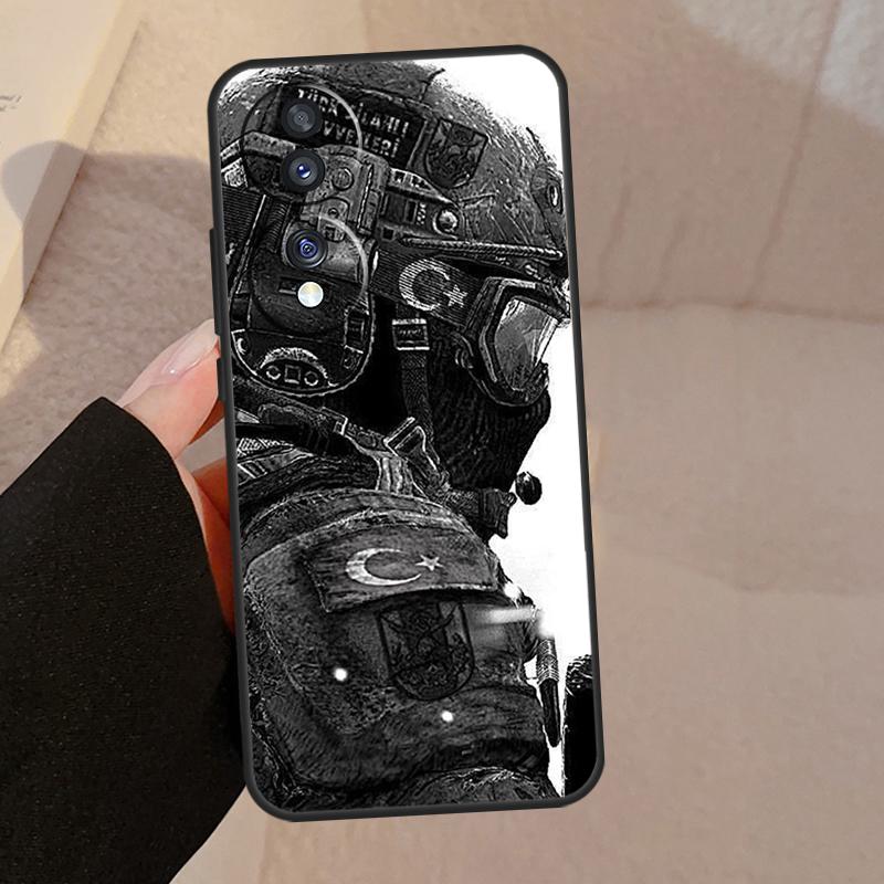 Military Army Special Forces For Honor Magic 7 5 6 8 Pro Case For Honor 200 400 50 70 90 Lite X8b X8c X9a X9b X9c X9d Win