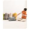 Bone Shape Pillow Cervical Lumbar Support Office Chair Bed Wedge Pillow & Leg Rest for Health Comfort Gift