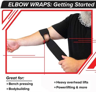 Victory Elbow Support for Gym with Strap Unisex | Adjustable, Great for Sprained Elbows Band Tennis Elbow Support For Badminton Cricket & Sports