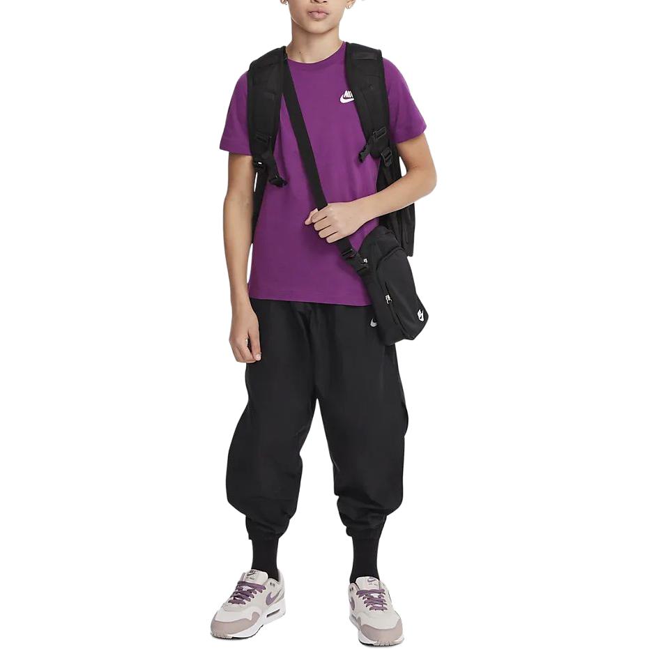 Nike Sportswear T Shirt Kids' Technology Purple AR5254-504