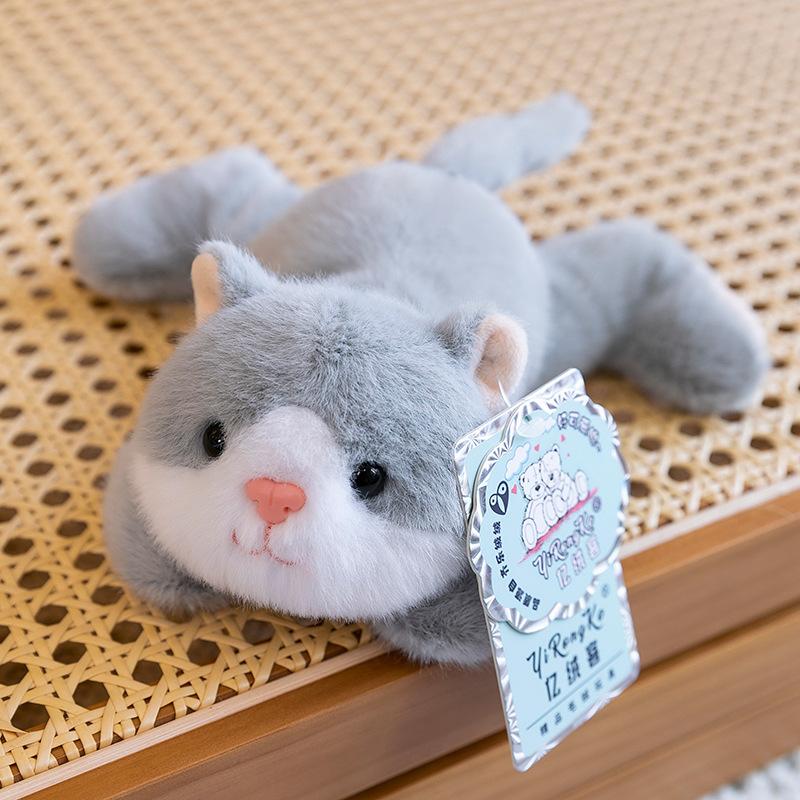 

Cute Animal Treasure Doll In The Palm of The Hand Panda Crocodile Capybara Unicorn Doll Pinch Le Unzipped Toy 20cm