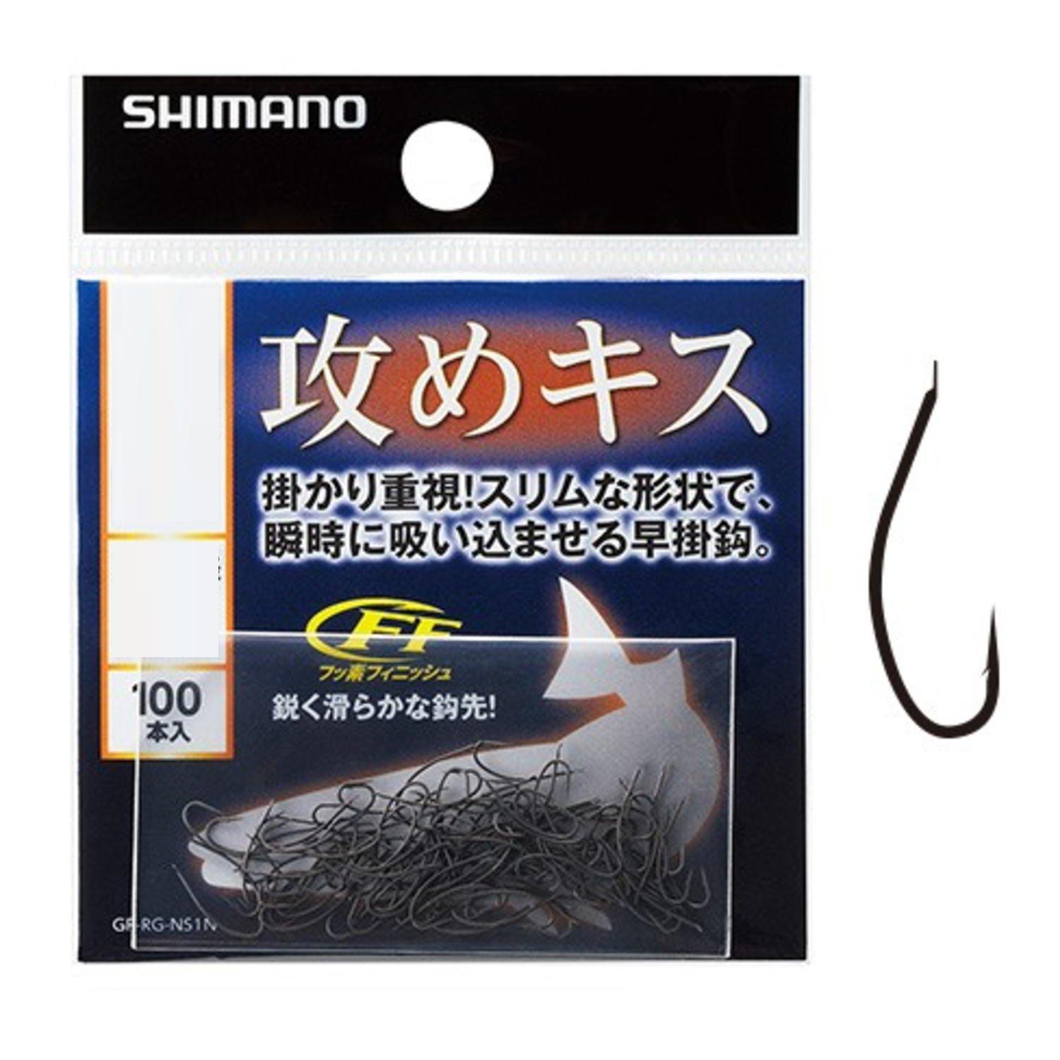 

SHIMANO Attack Kiss HOOK 100 Hooks 5 Fishhook RG-NS1N No.