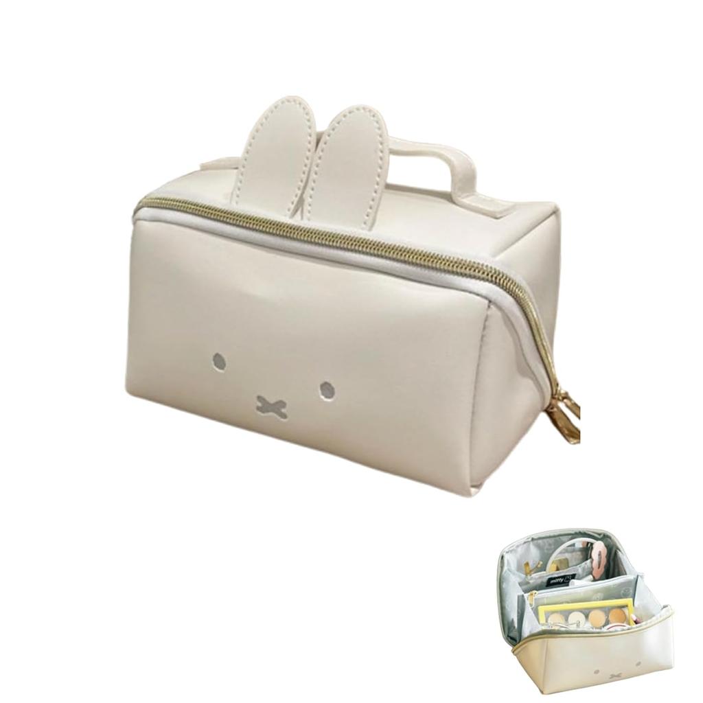 Miffy Rabbit cosmetic pouch Ikupouch large capacity stylish portable popular manga cute lightweight waterproof storage small item holder can be stored