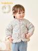Balabala Kids' Water-Resistant Lightweight Down Baseball Jacket, Unisex, 2025 Autumn/Winter Collection.