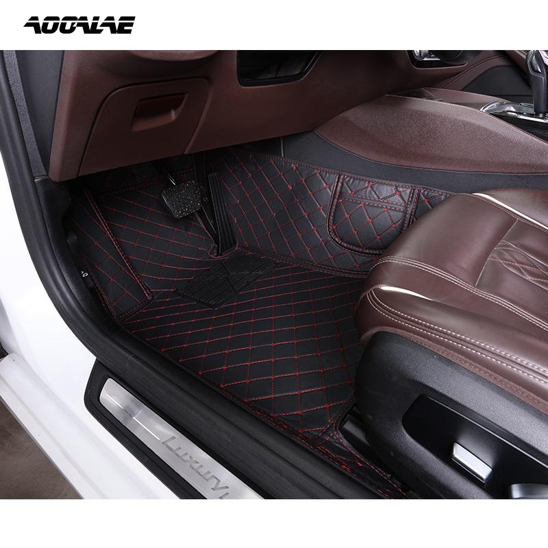 Car Floor Mats For Mitsubishi Outlander 2000- Auto Carpets Foot Coche Accessorie