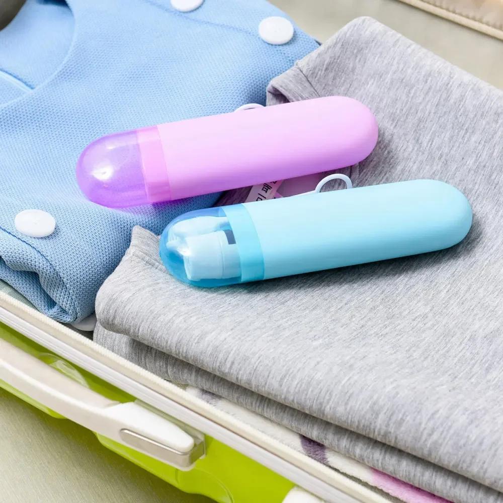 Portable Travel Toothbrush Holder with Toothpaste Storage Organizer Bathroom Accessories Cup Storage Box