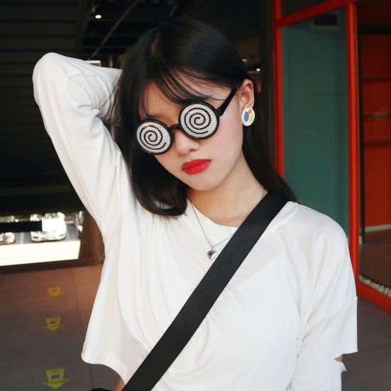 Halloween Trick Funny Glasses for Kids Men Women Novelty Googly Eyes Glasses Party Costume Accessories for Masquerades Parties