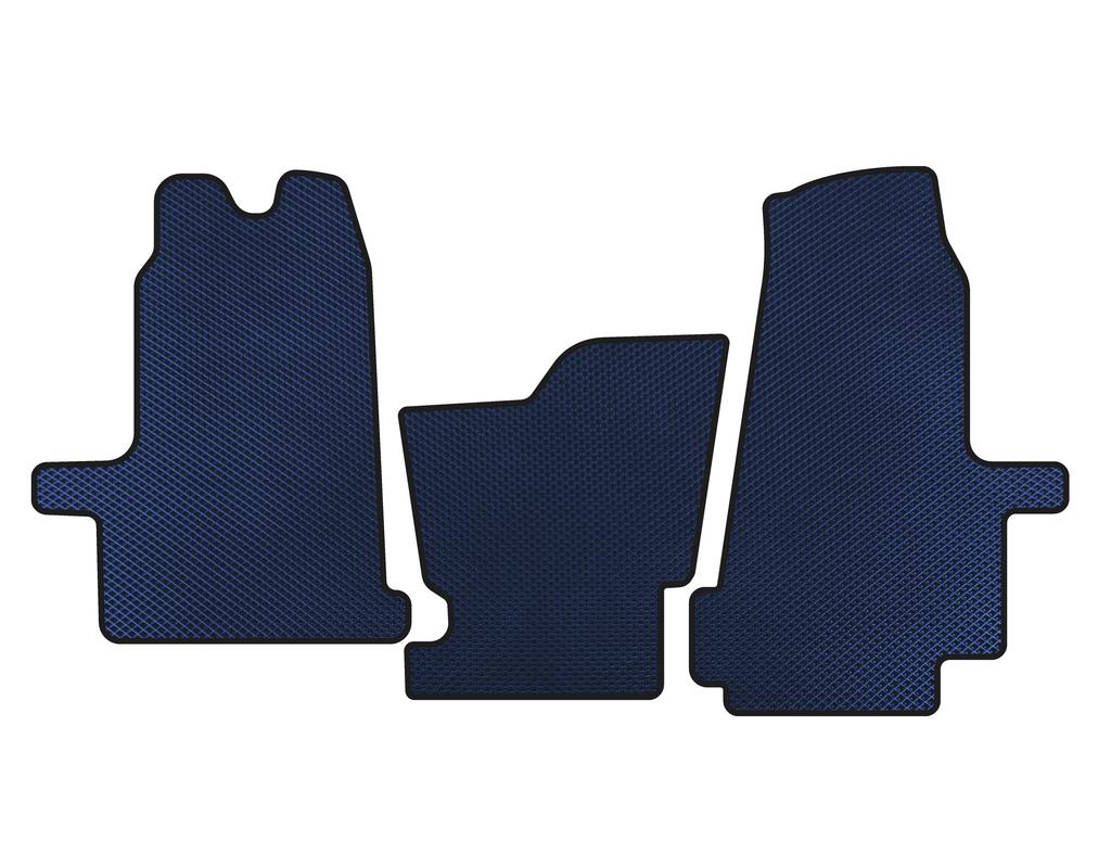 EVA Mats (2000-2006, Automatic Transmission, Blue) for Ford Transit