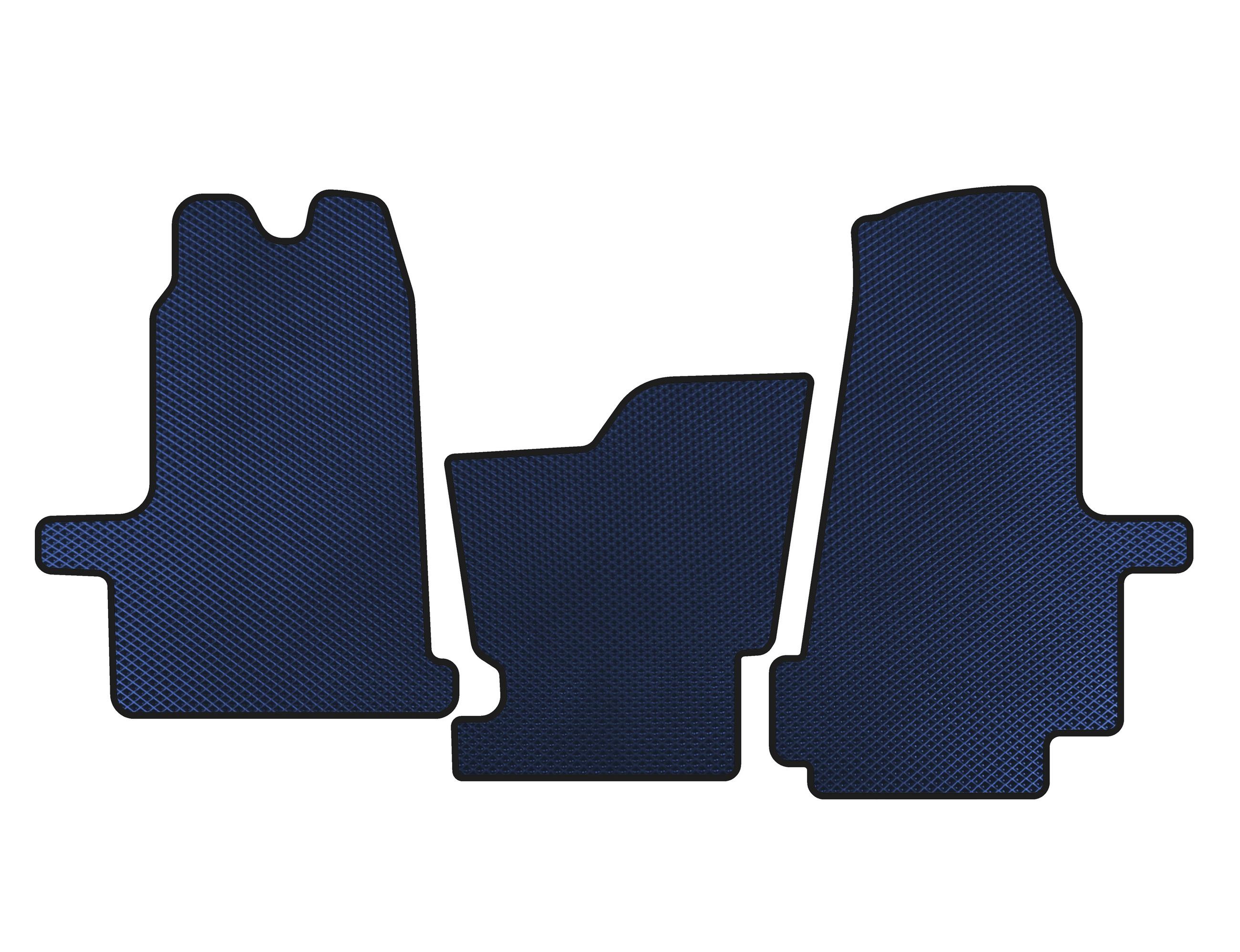 

EVA mats (2000-2006, Automatic Transmission, Blue) for Ford Transit