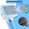 Dog Comb Pet Hair Removal Brush Cats and Dogs Special Comb Beauty Massage Self-cleaning Needle Comb Pet Supplies