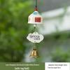 Yurt Ceramic Wind Chime Pendant - Balcony & Living Room Decoration