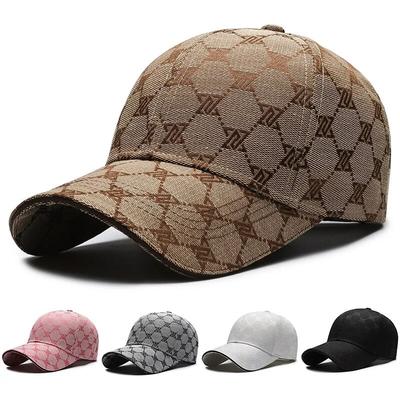 Four Seasons  Sunscreen Three-line Sewn Baseball Cap Men's And Women's Casual Cap Net Red Distressed 1841 Hat