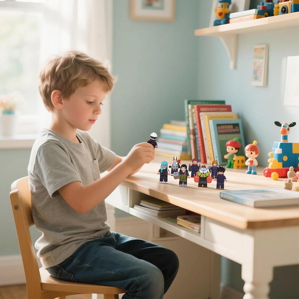 8PC Children's Building Block Figurines Are The Best Gifts For Kids