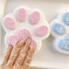 Squishy Cat Paw Large Toy, Handmade Purple Cat Squeeze Toy for Stress Relief, Giant Soft Cat Paws Stress Ball