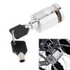 Bicycle Safety Anti-Theft Lock, Motorcycle Road Bicycle Electric Bicycle Wheel Lock with Double Keys Anti-Theft Waterproof Wheel Lock