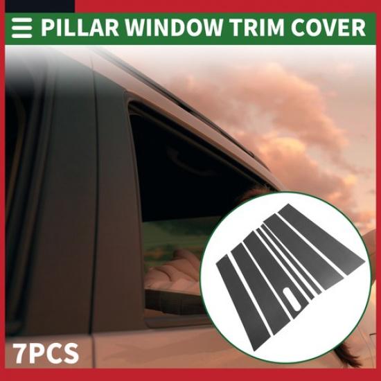 Pack of 7 for Ford Explorer Sport Trac 2007-2010 Pillar Window Trim