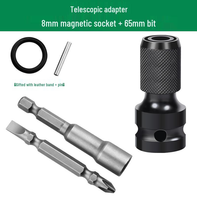 Electric Drill Conversion Kit: Multifunctional Wrench Socket and Chuck Accessories Set