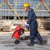 VEVOR 10Gal/40L Sandblaster Equipped with Nozzle Shut-Off Valve Pressure Gauge Ceramic Nozzle 2.5m Hose Filling Funnel Watertrap 6\" Rubber
