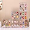 1 Stück faltbare Acryl-6-Fächer-Blindbox-Displaybox-Fach Sammlerpuppen-Aufbewahrungsbox, Haarschmuck-Schmuck-Aufbewahrungsbox