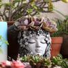 1 Flower Face Flowerpot, Sleeping Beauty Flowerpot, Creative Garden Statue Flowerpot