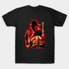 Men Black Print T-shirt Kruegger Killerface No-Cut Transfer Paper Print Cotton Tshirt