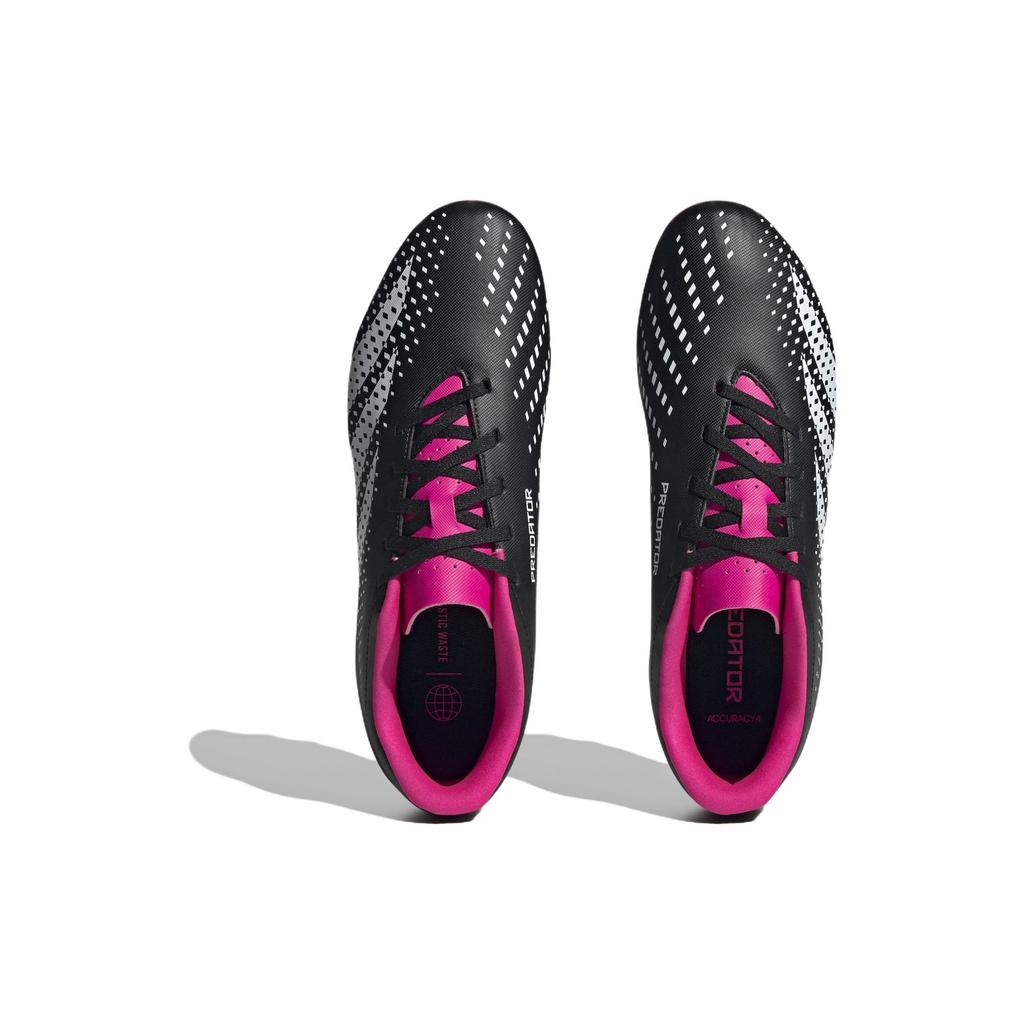 Adidas Predator Accuracy.4 FG Own Your Football Pack Unisex Sneaker Schwarz Core-Black Cloud-White GW4604