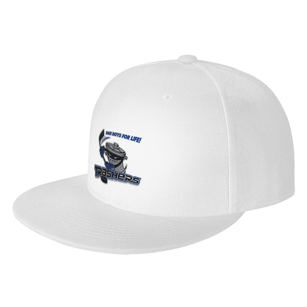Fashion Trashers Bad Boys For Life Flat Brim Sun Hat Workwear Style Cap Unisex