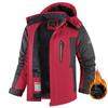 Men's Thickened Plus Size Winter Mountaineering Jacket - Extra Thick Cotton Padded Outerwear for Middle-Aged and Elderly