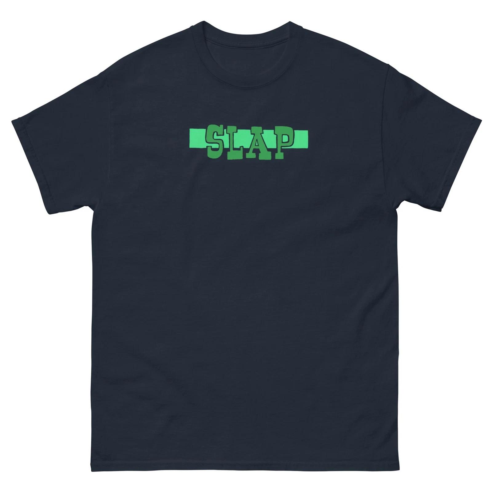 Slap Magazine Block Logo Skateboarding T-Shirt 2XL
