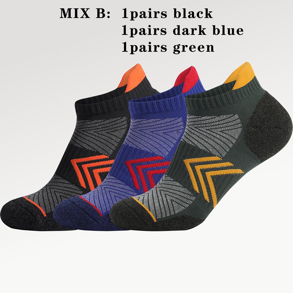 3 Pairs High Quality Socks Men Outdoor Casual Cotton Socks Short Breathable Army Green Ankle Socks Run Sports Socks Size 39-50