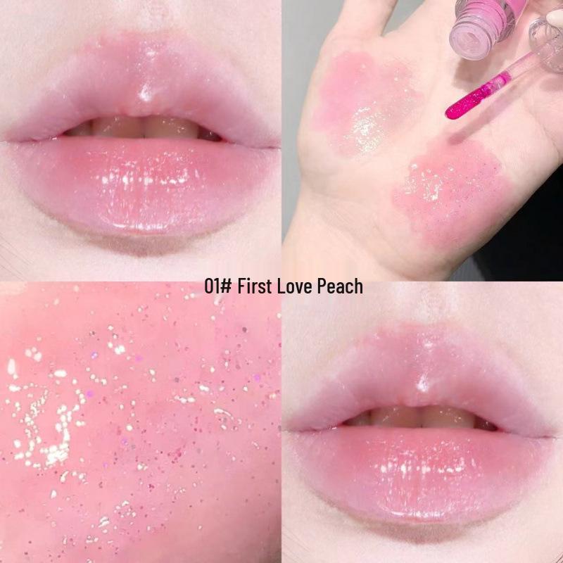 Shaqinuo Farbwechselndes Schimmer-Lipgloss-Set mit feuchtigkeitsspendendem, glänzendem Finish